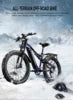 Shengmilo Mx03 26 Inch Electric Mountain Bike 500W Motor Power 48V 17.5AH Removable Battery for City Riding Off-Road Adventures.
