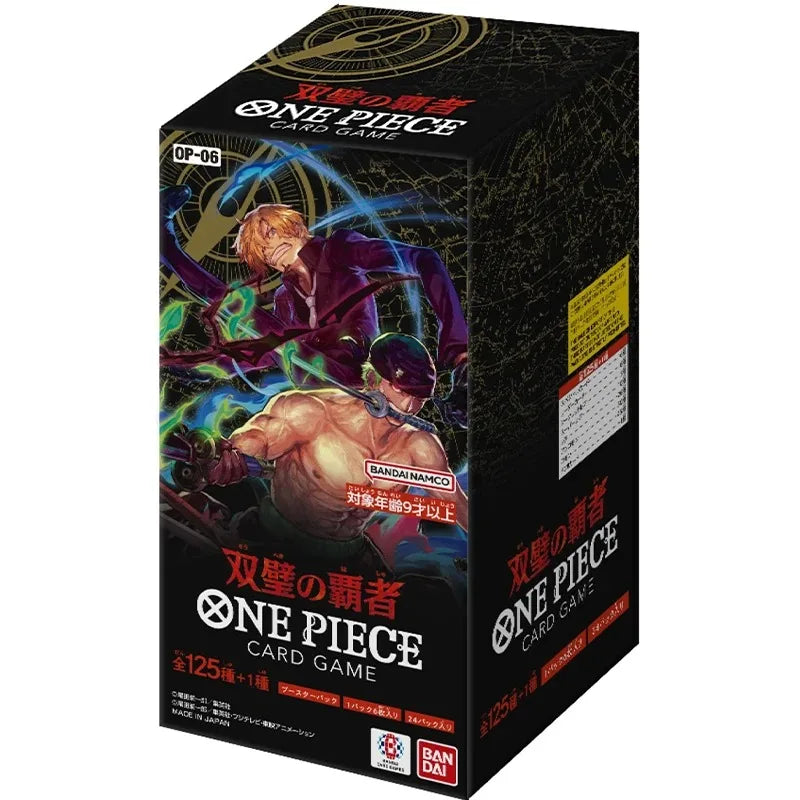 Bandai Original Anime Booster Box One Piece OP09 OP10 OP12 EB02 PRB02 Awakening of The New Era Tcg Collection Card Toy Gift