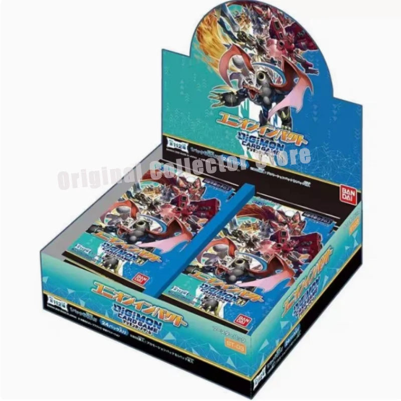 Original Bandai Digimon Cards DTCG Japanese Digital Monster Battle Card BT-02 ULTIMATE POWER Replenish Bag Collect Child Gift.