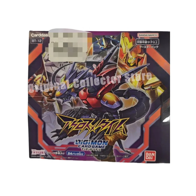 Original Bandai Digimon Cards DTCG Japanese Digital Monster Battle Card BT-02 ULTIMATE POWER Replenish Bag Collect Child Gift.