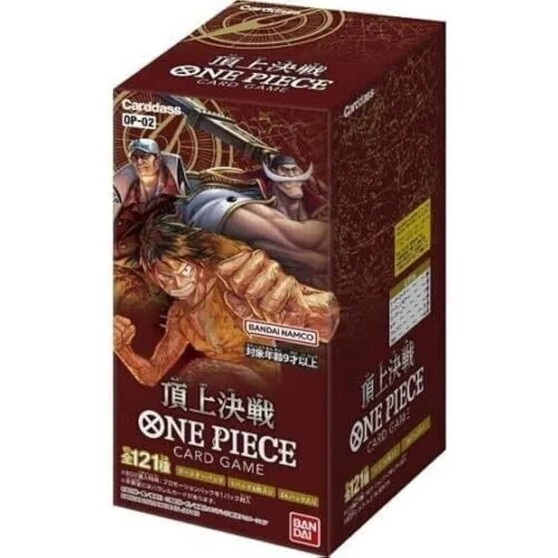 Bandai Original Anime Booster Box One Piece OP09 OP10 OP12 EB02 PRB02 Awakening of The New Era Tcg Collection Card Toy Gift.