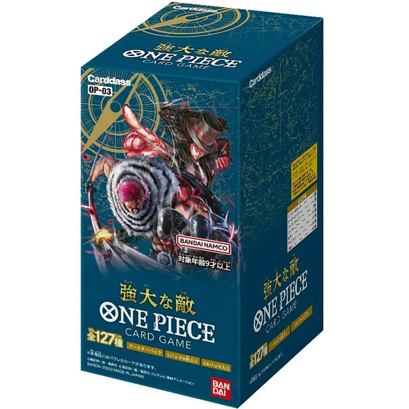 Bandai Original Anime Booster Box One Piece OP09 OP10 OP12 EB02 PRB02 Awakening of The New Era Tcg Collection Card Toy Gift