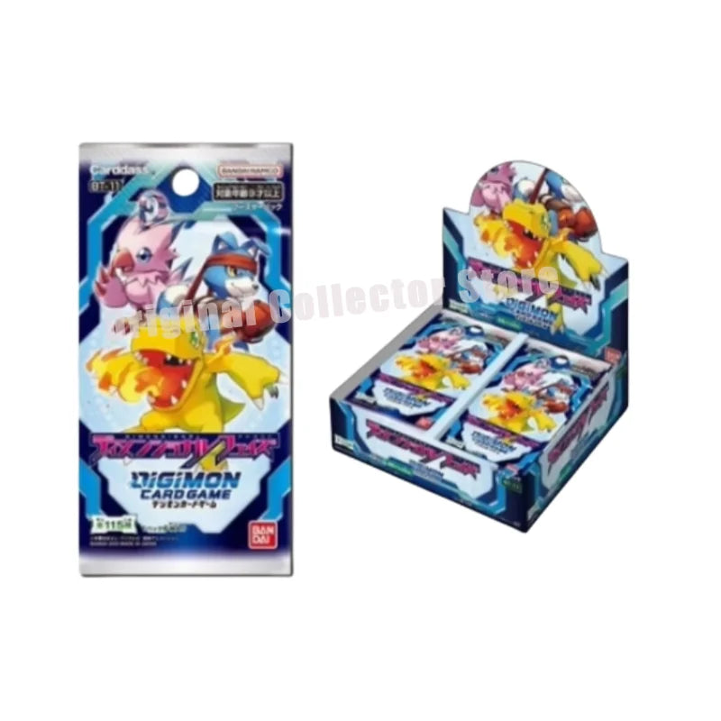 Original Bandai Digimon Cards DTCG Japanese Digital Monster Battle Card BT-02 ULTIMATE POWER Replenish Bag Collect Child Gift.