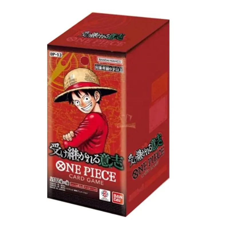 Bandai Original Anime Booster Box One Piece OP09 OP10 OP12 EB02 PRB02 Awakening of The New Era Tcg Collection Card Toy Gift.