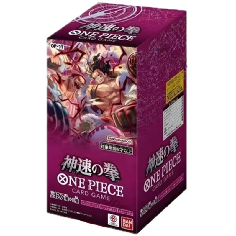Bandai Original Anime Booster Box One Piece OP09 OP10 OP12 EB02 PRB02 Awakening of The New Era Tcg Collection Card Toy Gift.