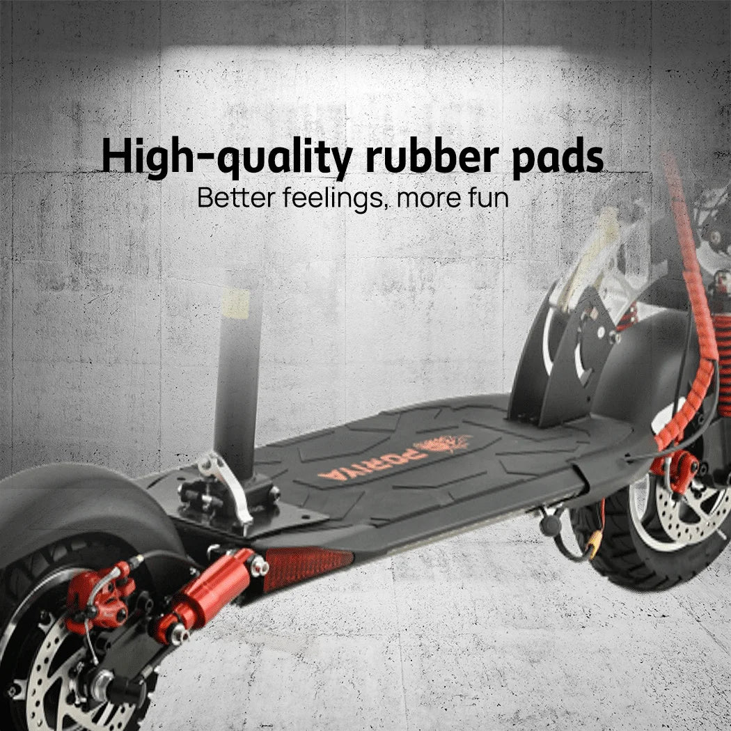 Poriya 2000W Electric Scooter, 50km/h Foldable Off Road