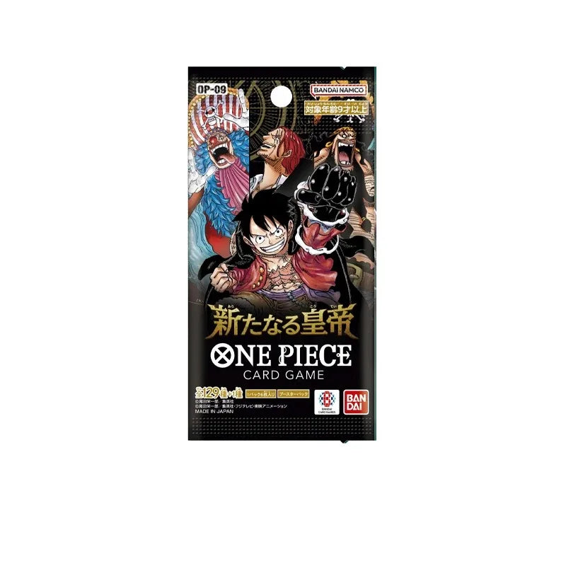 Bandai Original Anime Booster Box One Piece OP09 OP10 OP12 EB02 PRB02 Awakening of The New Era Tcg Collection Card Toy Gift