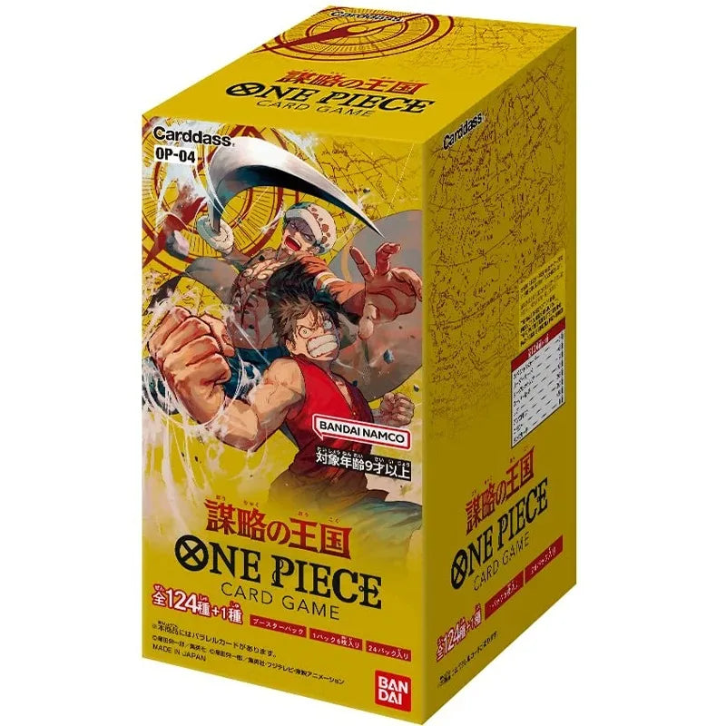 Bandai Original Anime Booster Box One Piece OP09 OP10 OP12 EB02 PRB02 Awakening of The New Era Tcg Collection Card Toy Gift