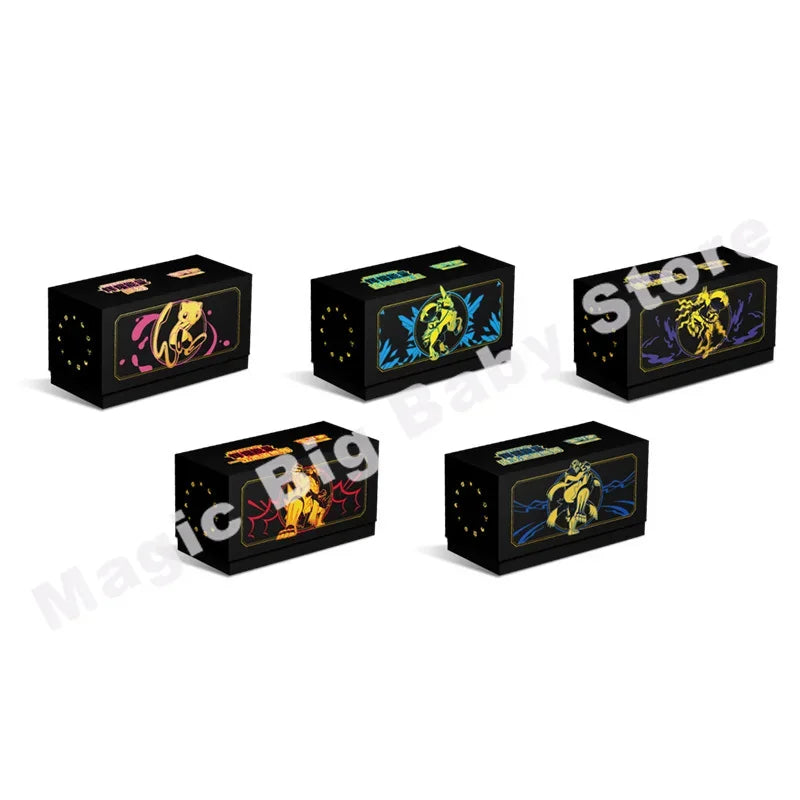 Original Pokemon PTCG Radiant Energy Art Card Set Gift Box Dream Confluence Deck Black and White Horse Martial Arts Bear Master.