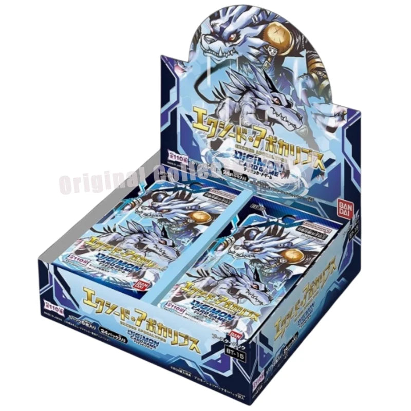 Original Bandai Digimon Cards DTCG Japanese Digital Monster Battle Card BT-19 Combination Evolution Replenish Bag Child Gift.