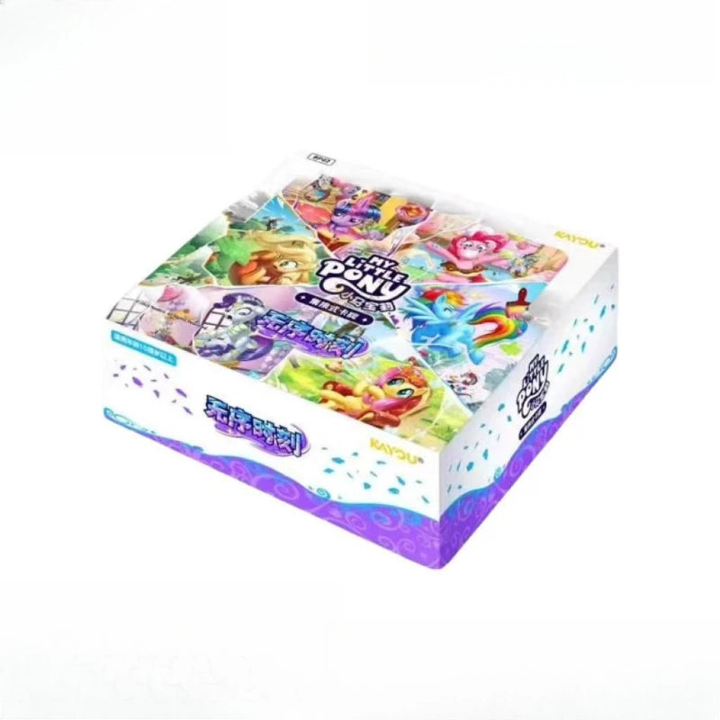 KAYOU My Little Pony Card Fantasy Wonderland The Second Game Collection Cards Anime Peripheral Toys Flash Card Gifts.