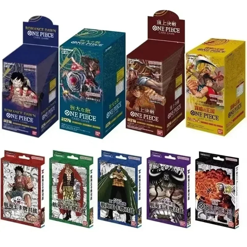 Bandai Original Anime Booster Box One Piece OP09 OP10 OP12 EB02 PRB02 Awakening of The New Era Tcg Collection Card Toy Gift.