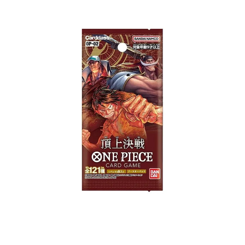 Bandai Original Anime Booster Box One Piece OP09 OP10 OP12 EB02 PRB02 Awakening of The New Era Tcg Collection Card Toy Gift