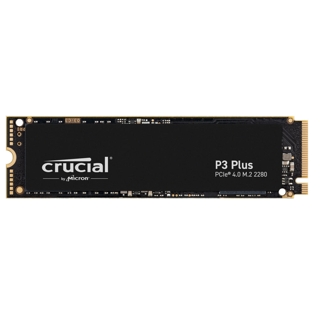 High Speed Crucial 500GB P3 Plus NVMe PCIe 4.0 M.2 SSD