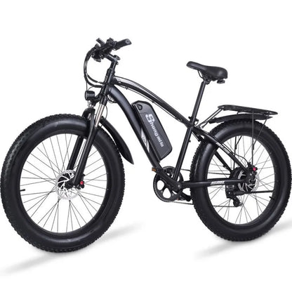 SHENGMILO MX02S 48V 2000W Powerful Electric Bike for Adults for Off-Road Beach Snow City Sport Riding Dual Motor.
