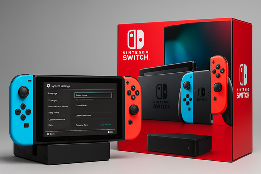 Nintendo Switch Console.