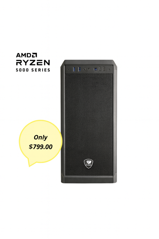 AMD Ryzen 5 5500GT Gaming PC with 16GB RAM and 1TB SSD