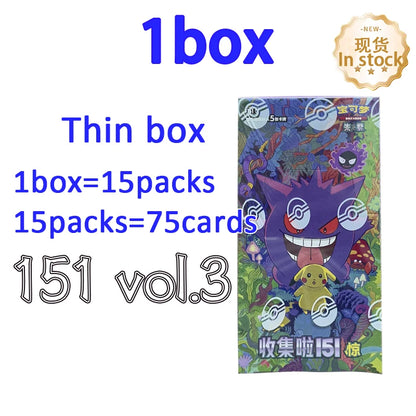 Chinese Scarlet and Series  151 vol.3 original Pokemon Trading  PTCG Cards