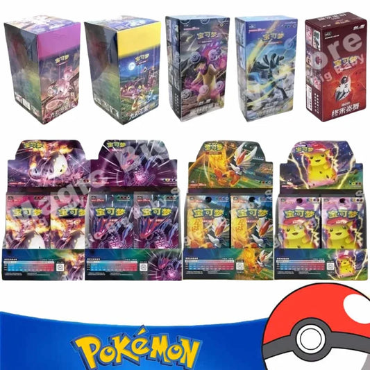 Pokemon Cards Genuine Original Trading PTCG Chinese Sword&Shield Full Range Gift Box Booster Pack Strengthen Bag Child Gift.