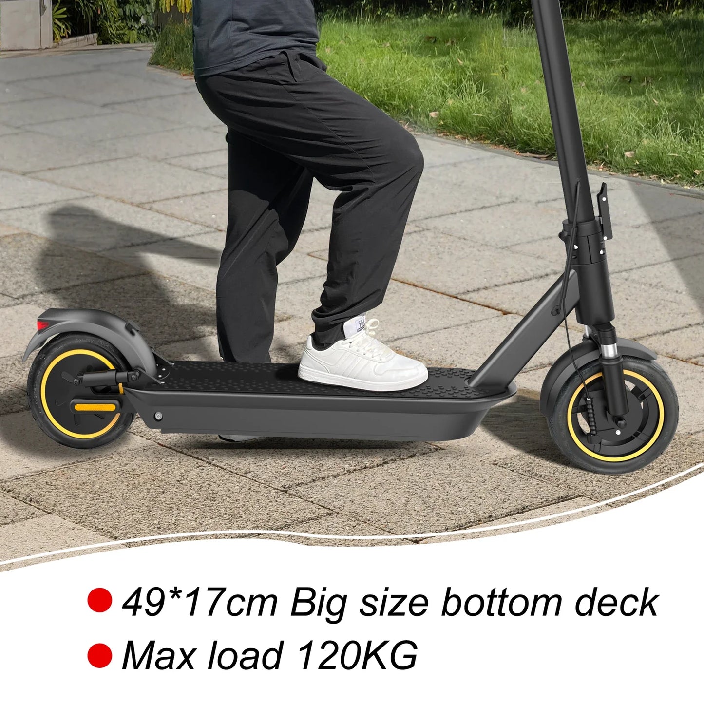 500W Electric Scooter with 35km/h Speed and APP Control