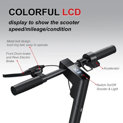 500W Electric Scooter with 35km/h Speed and APP Control