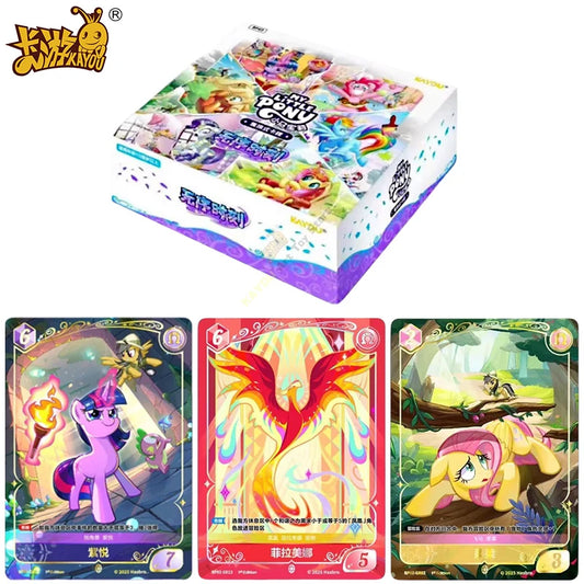 KAYOU  My Little Pony Card  Fantasy Wonderland The Second Game Collection Cards Anime Peripheral Toys Flash Card Gifts.