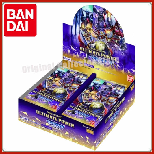 Original Bandai Digimon Cards DTCG Japanese Digital Monster Battle Card BT-02 ULTIMATE POWER Replenish Bag Collect Child Gift.