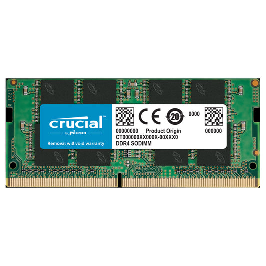 Crucial 16GB DDR4-3200 SODIMM Laptop Memory Module