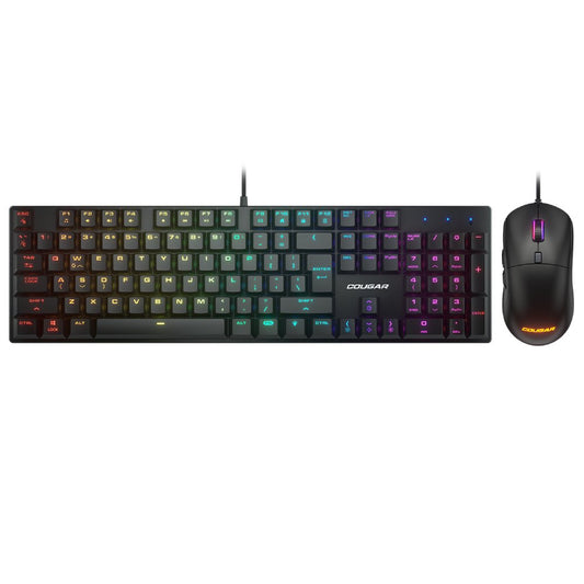 Cougar Combat Mechanical Gaming Keyboard And Mouse Set